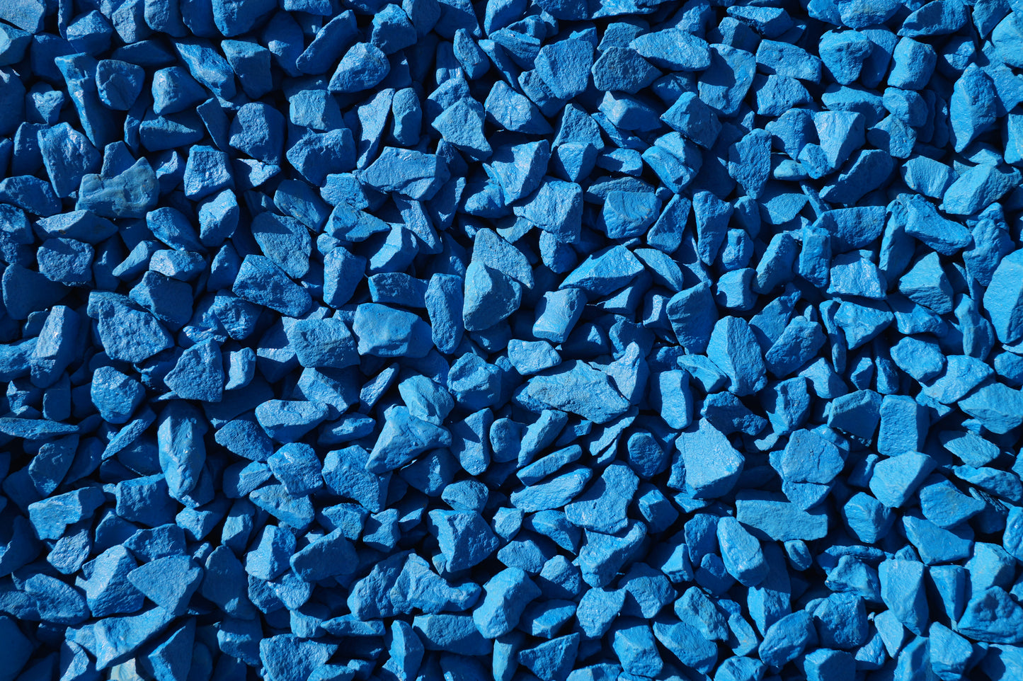 Blue Decorative Coloured Stone - 15kg