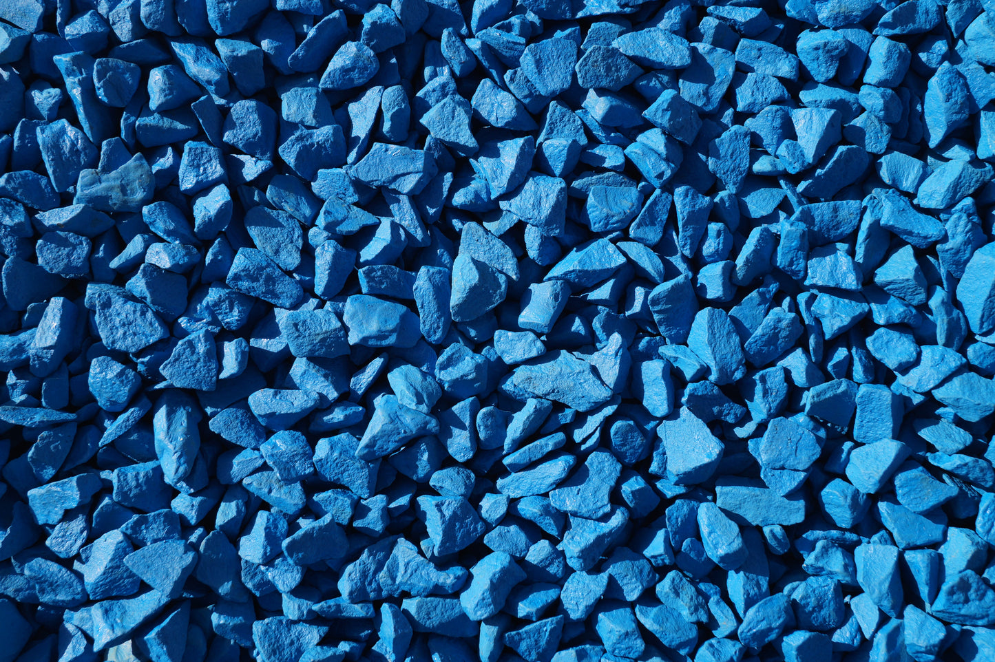 Blue Decorative Coloured Stone - 900kg