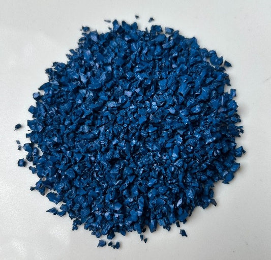 BLUE Rubber Crumb 1-4mm (SBR) 25 KG Bag 1 SQM