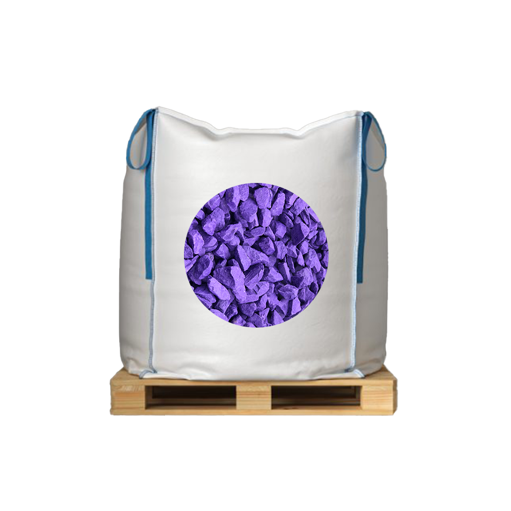 Purple Decorative Coloured Stone - 900kg