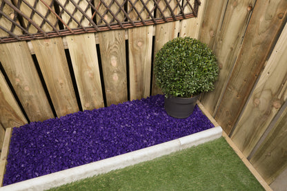 Purple Decorative Coloured Stone - 900kg