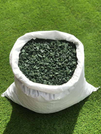 ECO Green Rubber Mulch Play Bark Chip – 20KG ~1 SQM