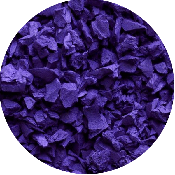 Purple Rubber Mulch Play Bark Chip – 20KG ~ 1 SQM