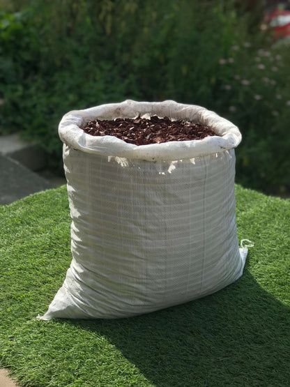 Brown Rubber Mulch Play Bark Chip – 20KG ~ 1 SQM