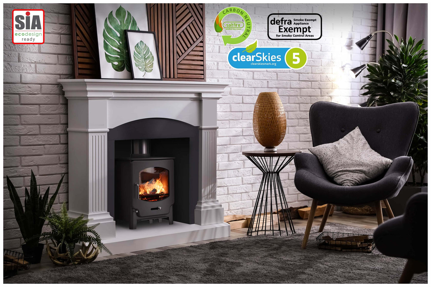 Saltfire ST-X4 Wood Buring Stove